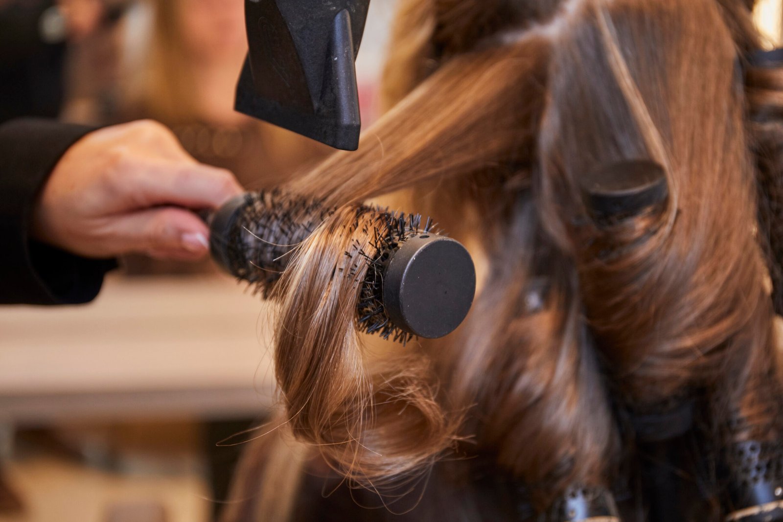 Blow dry and occasion styling service at Manchester Aesthetics hair salon