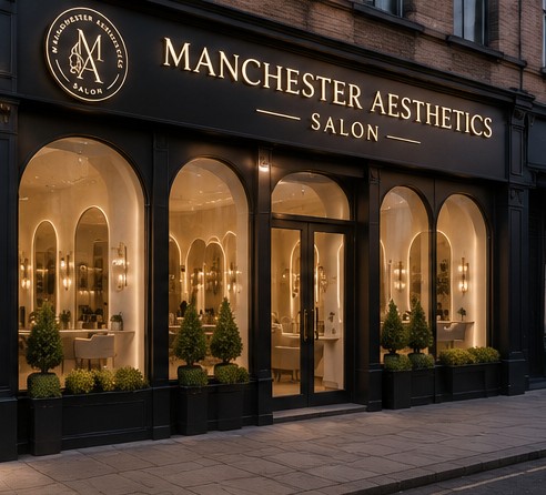 Map showing the Manchester clinic location